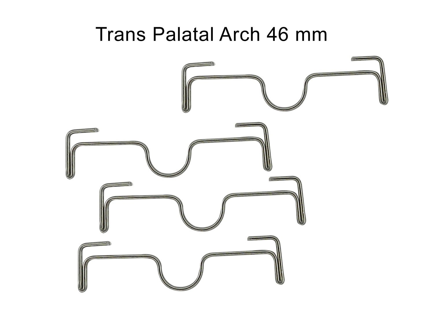 Shree Trans Palatal Arch Bars Lingual Sheaths kit with Shree Orthodontics branding and various sheaths for orthodontic treatment.