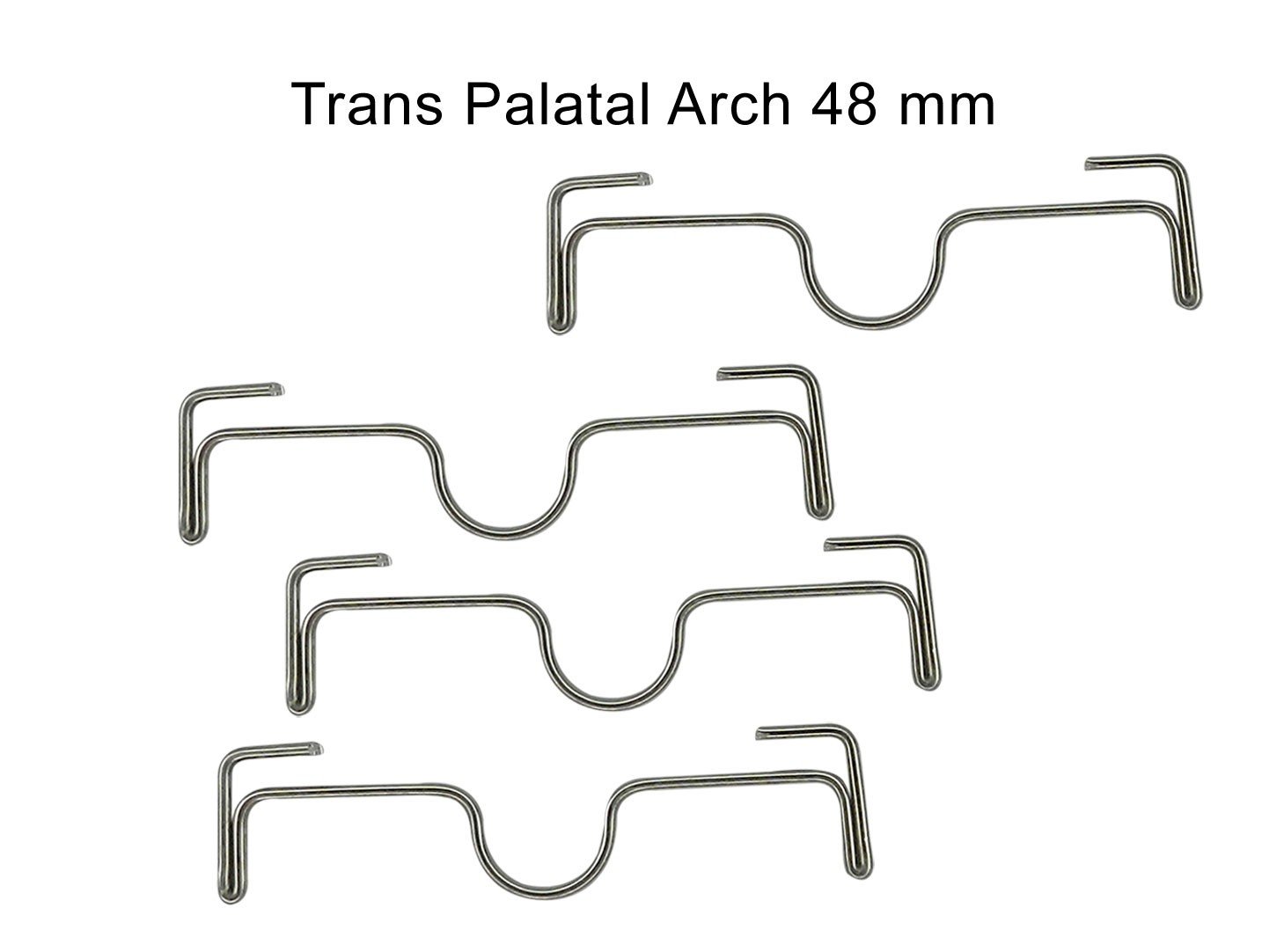 Shree Trans Palatal Arch Bars lingual sheaths kit with Sheaths from Shree Orthodontics, showing the orthodontic appliance components.