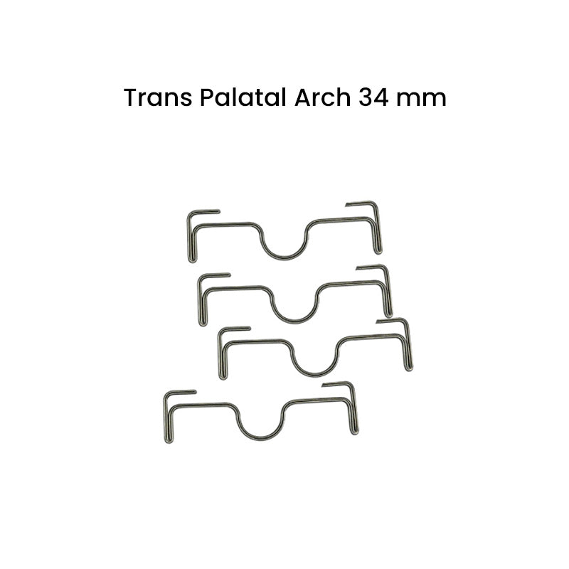 Shree Orthodontics lingual sheaths kit with Shree Trans Palatal Arch Bars for orthodontic treatment.