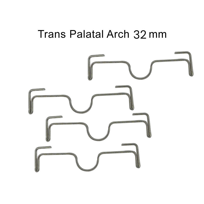 Shree Orthodontics lingual sheaths kit with Shree Trans Palatal Arch Bars for orthodontic treatment, shown in the image.