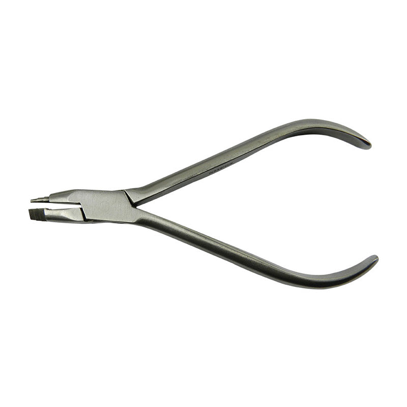 Shree Orthodontics Loop Forming Plier Tweed/Omega Style for creating loops in orthodontic wires, shown in close-up view.