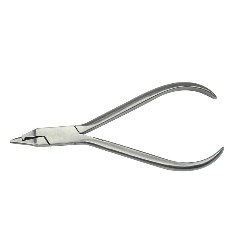 Shree Orthodontics Loop Forming Plier in Tweed style, designed for creating loops in orthodontic wires, showing the plier's tips and handles.