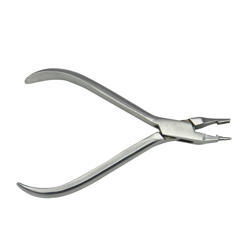 Shree Orthodontics Loop Forming Plier in Tweed style, used for shaping orthodontic loops in dental appliances.