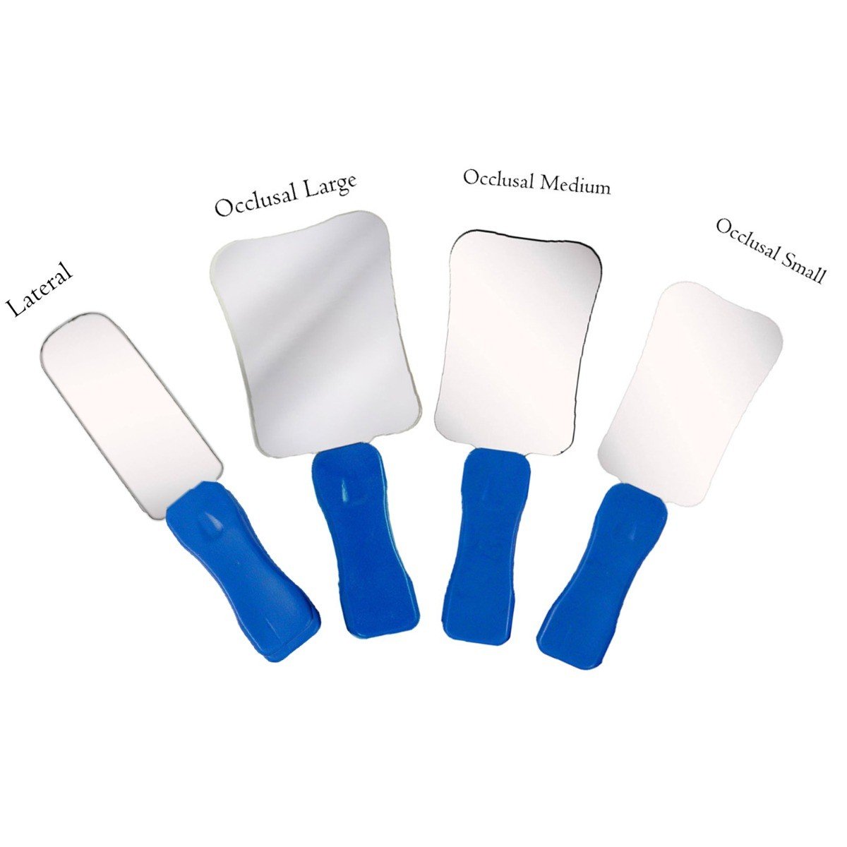 Shree Double Sided Stainless Steel Photographic Mirror with Handle, small occlusal mirror for dental photography, by Shree Orthodontics