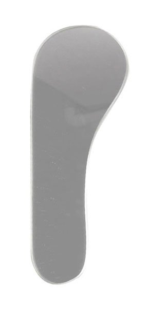 Shree Single Sided Glass Photographic Mirror used for orthodontic photography, featuring clear glass and a sleek design.
