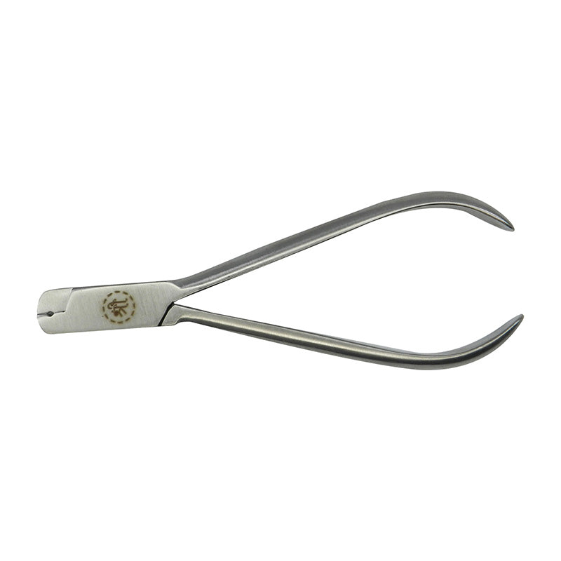 Shree Facebow Loop Forming Plier for orthodontic utility and specialty use by Shree Orthodontics, with metal handles and loop forming tips.