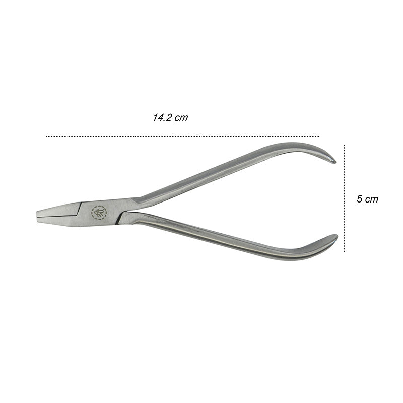 Shree V-Stop Plier from Shree Orthodontics, a utility and specialty orthodontic tool with a sleek design for precise use.