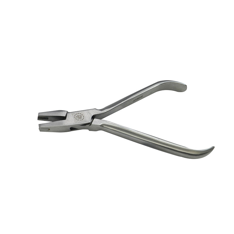 Shree V-Stop Plier, a utility and specialty orthodontic tool from Shree Orthodontics, with ergonomic handles and precision tips.