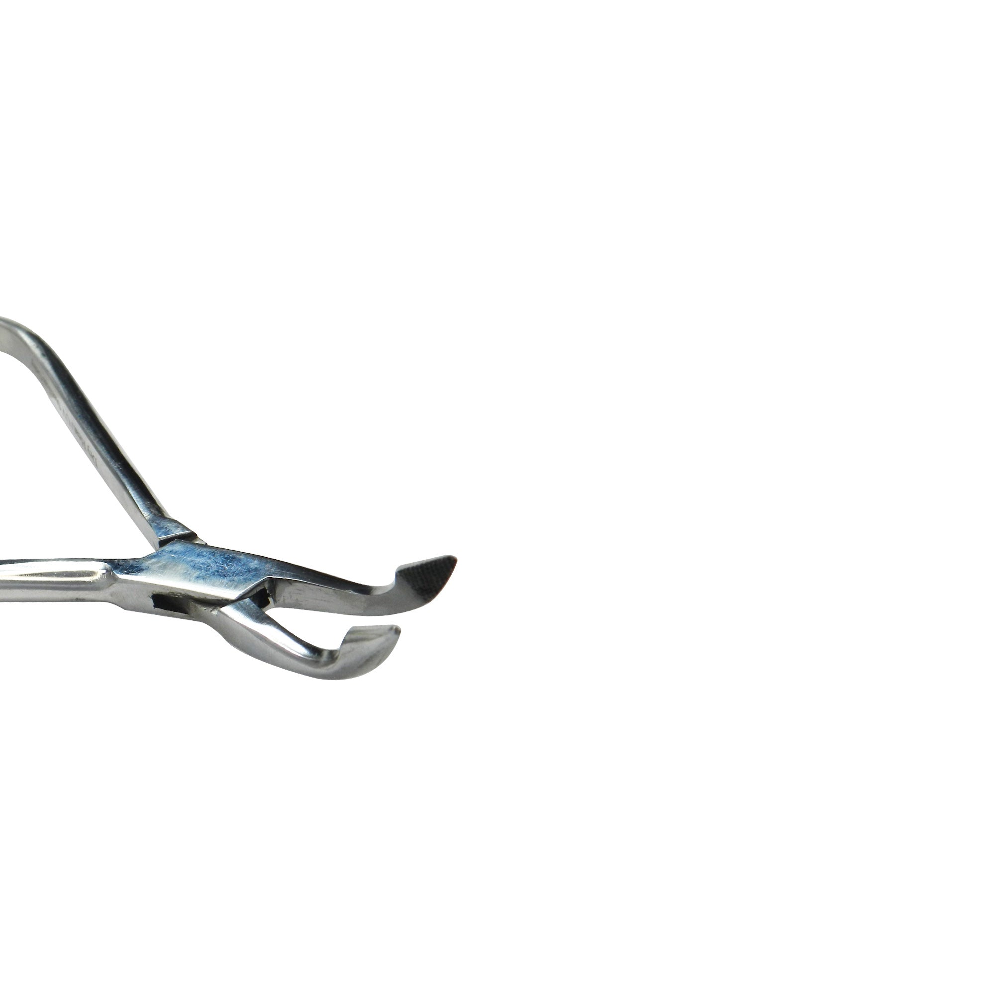 Shree Weingart angulated style orthodontic plier with TC tips, used for precise wire bending and adjustments in orthodontic treatment.