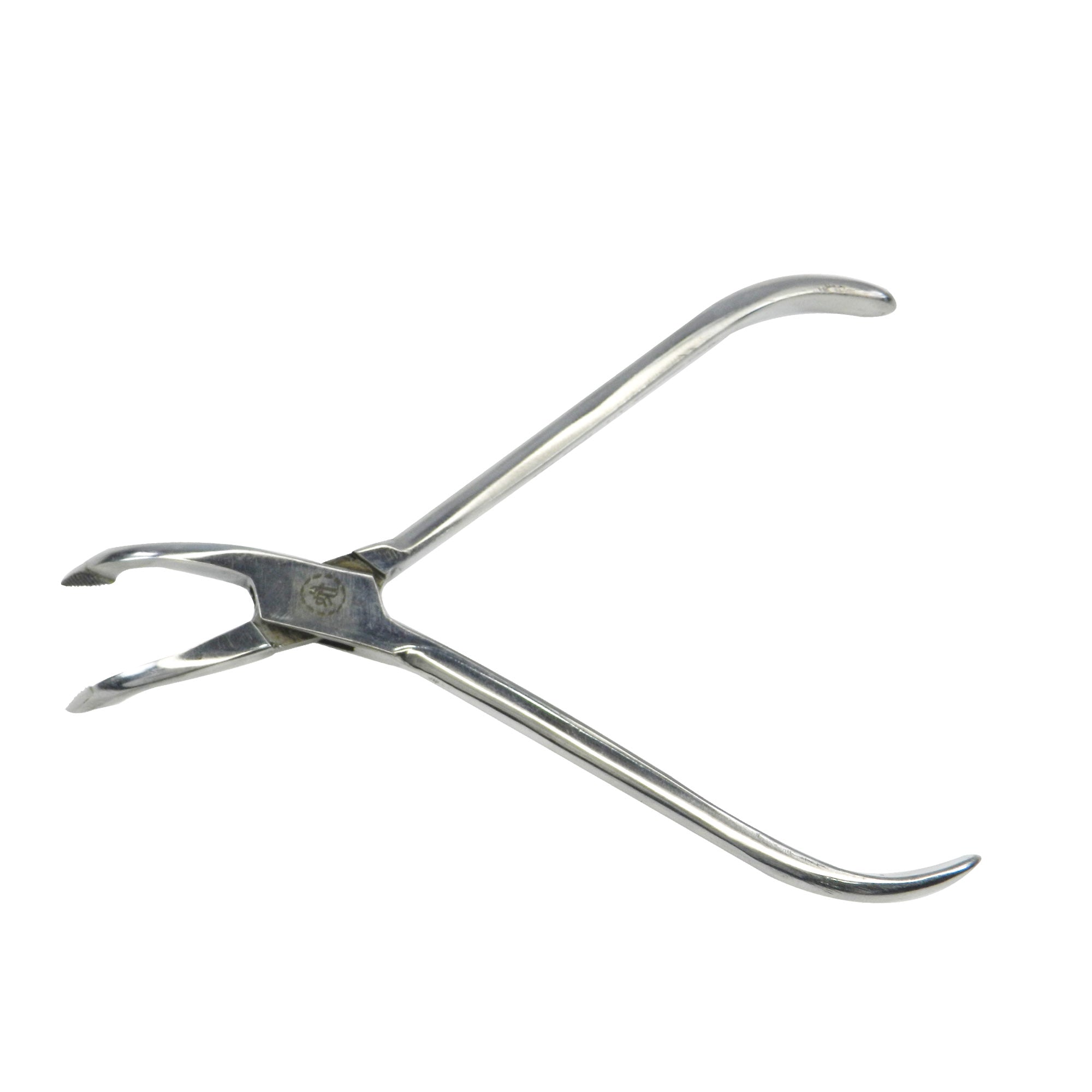 Shree Weingart angulated style orthodontic plier with TC tips, used for precise wire bending and adjustment in orthodontics.