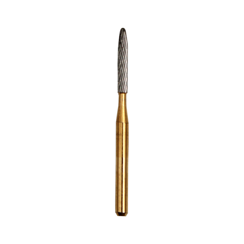 Strauss & Co 12 Blade Bond Removal Bur set with three dental burs for efficient bond removal in dental procedures.