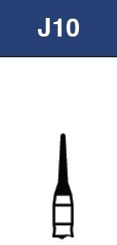 Strauss & Co FG Diamond Burs Inter Proximal 016 Coarse, 6-pack, dental burs for precise interproximal procedures