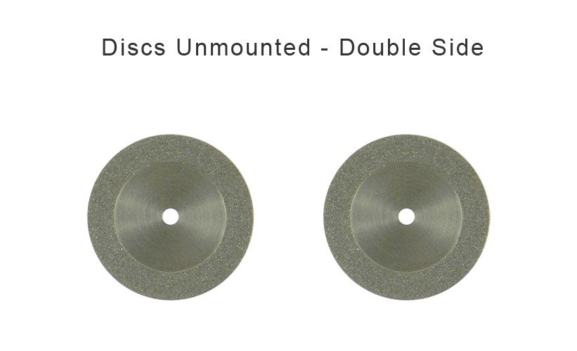 Strauss & Co Diamond Discs 0.17mm for interproximal stripping, double-sided burs for precise dental IPR procedures.