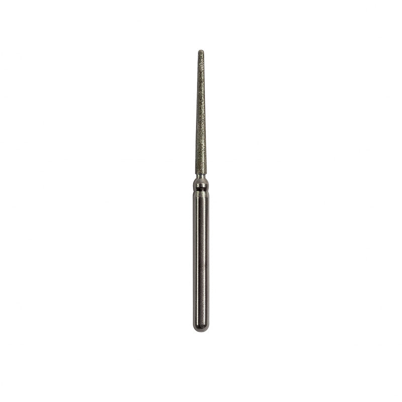 Strauss & Co FG Diamond Burs Needle 012 IPR fine tip, 6-pack, dental burs for precision dental procedures.