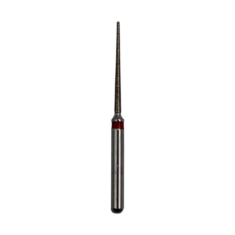 Strauss & Co IPR Long Diamond Burs Z1012, fine diamond burs with 010 diameter, used for precision dental or industrial grinding.