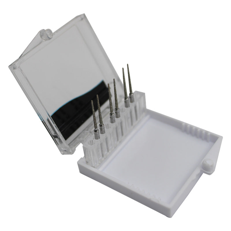 Strauss & Co IPR Long Diamond Burs Z1012 with 010 diameter, fine dental IPR tool for precise dental procedures