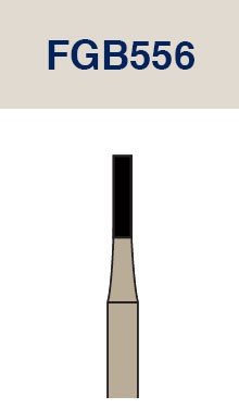 Strauss & Co Tungsten Carbide Barracuda Cross Cut Fissure Bur 009, set of 3 for precise metal cutting, shown in the image.