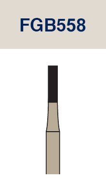Strauss & Co Tungsten Carbide Metal Cutting Barracuda Cross Cut Fissure Bur 012, 3-pack, for precision grinding and cutting.