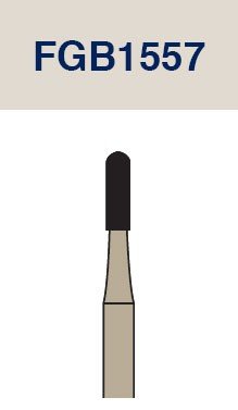 Strauss & Co tungsten carbide Barracuda round end cross cut fissure bur, set of 3 for metal cutting and grinding tasks.
