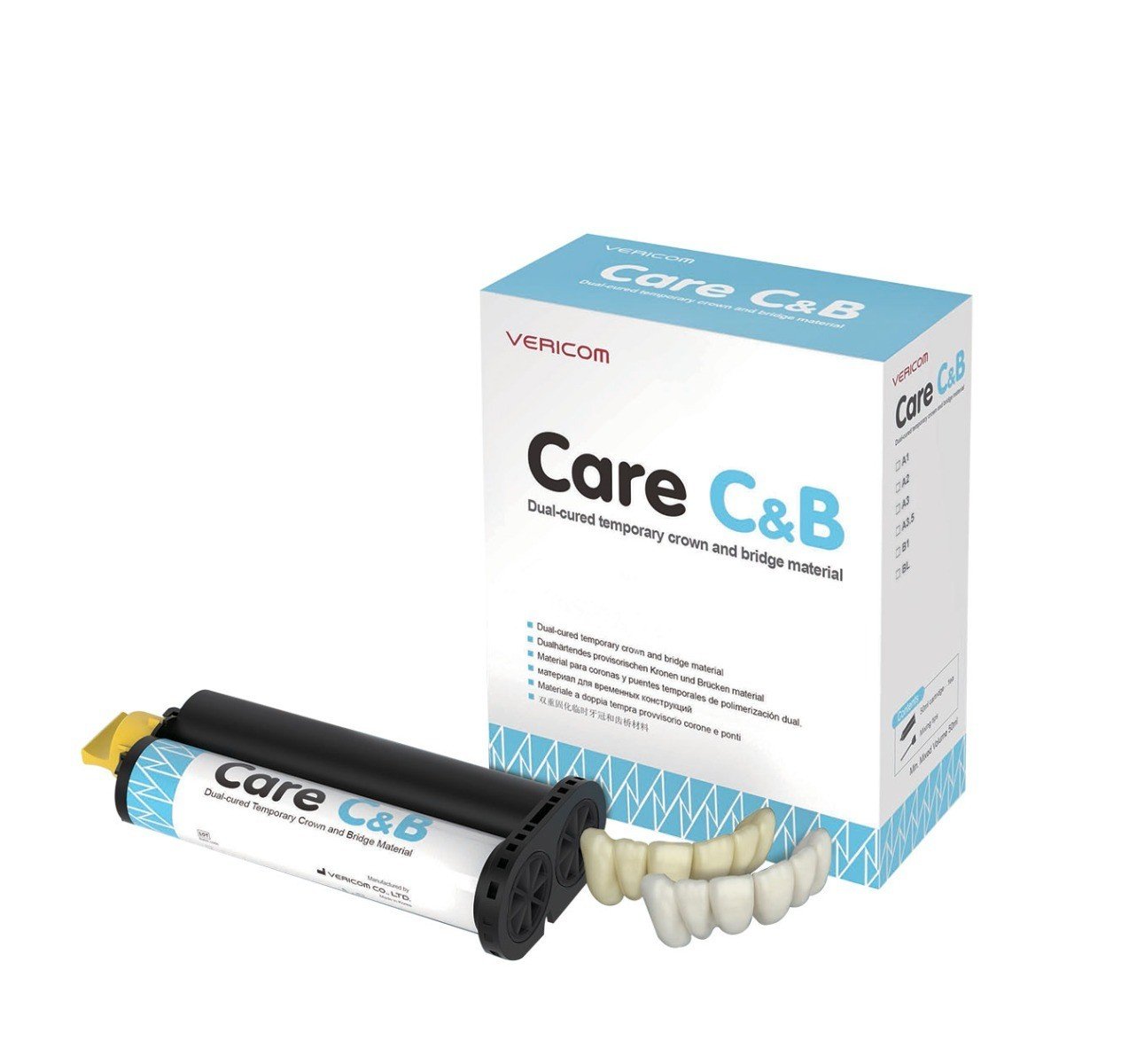 Vericom Care C&B DC temporary material for endodontics and restorative dental procedures by Vericom Co. Ltd.