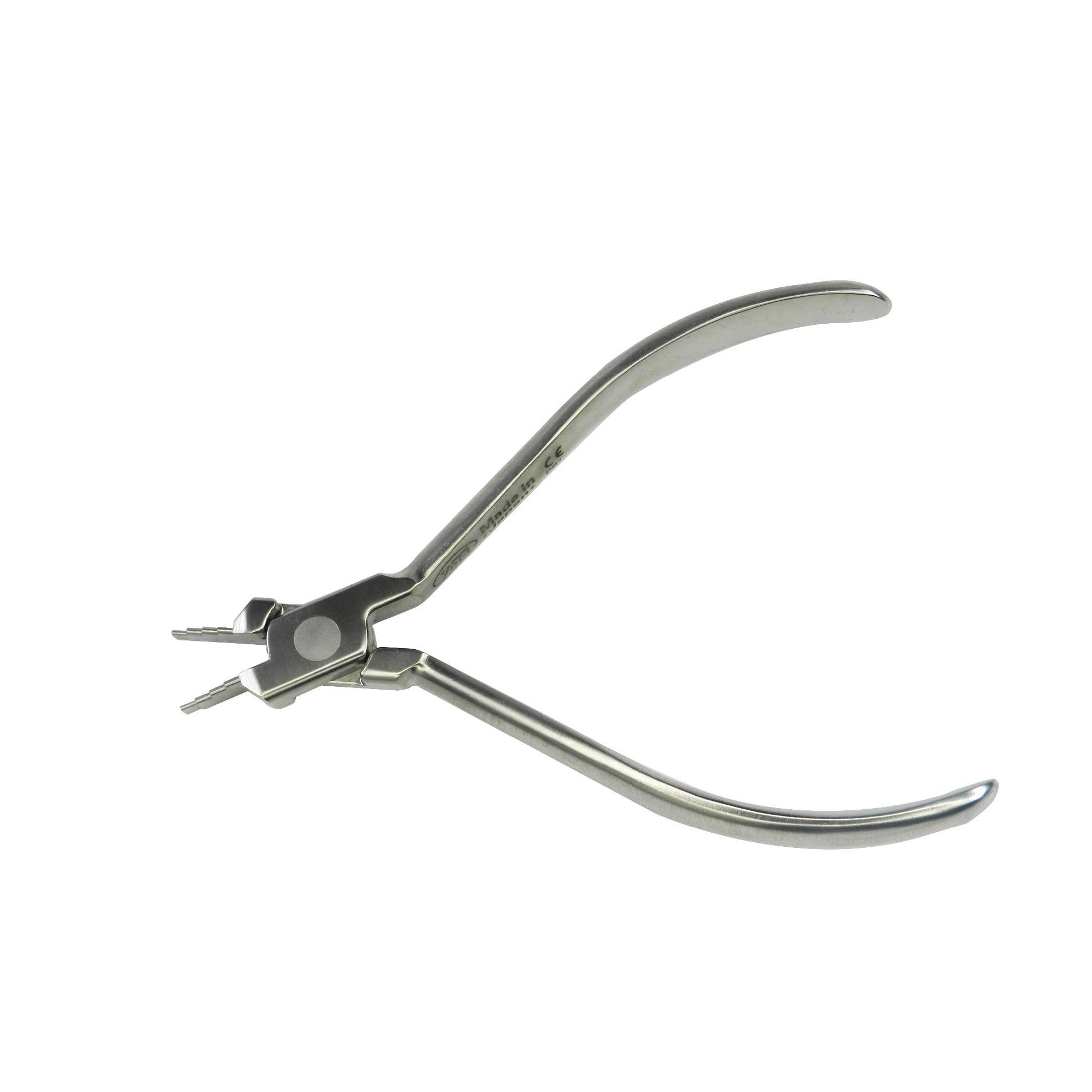 YDM Nance Loop Closing Plier for wire forming, featuring ergonomic handles and precise loop closing for dental or craft applications.