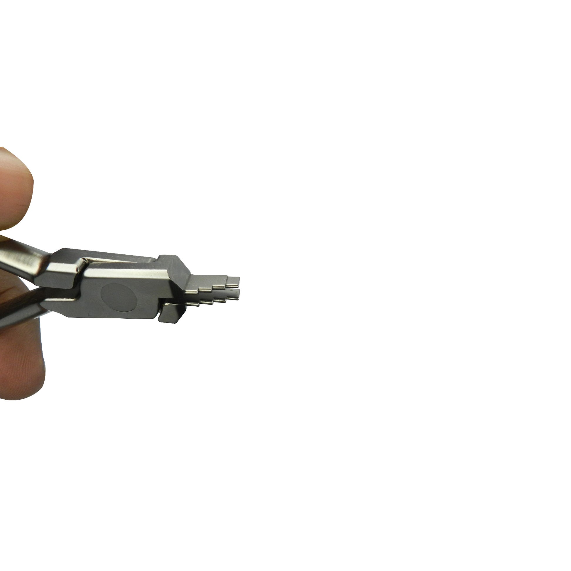 YDM Nance Loop Closing Plier for wire forming, showing the tool's jaws and ergonomic handle for precise loop closure.
